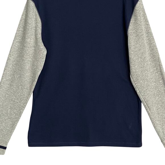 Polo Ralph Lauren Sleep Shirt Men's XL Knit Blue & Gray Colorblock Long Sl NWOT - Picture 8 of 13